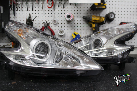 370z OEM Headlight Refresh & Rebuild Service