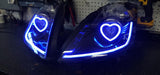 03-09 Nissan 350z BlueGhozt Heart Stage 3 Headlights