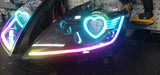 03-09 Nissan 350z BlueGhozt Heart Stage 3 Headlights