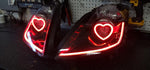 03-09 Nissan 350z BlueGhozt Heart Stage 3 Headlights