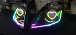 03-09 Nissan 350z BlueGhozt Heart Stage 3 Headlights